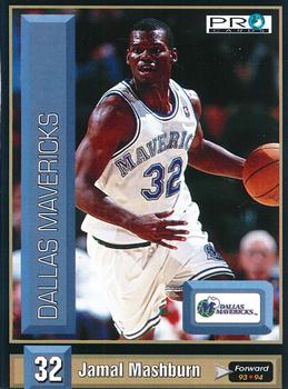 1993-94 Pro Cards French Sports Action Basket #5514 Jamal Mashburn Front