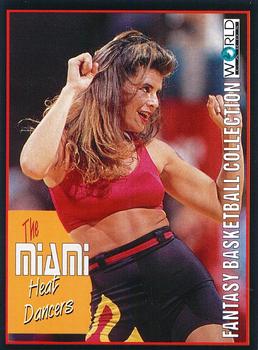 1993-94 Pro Cards French Sports Action Basket #5618 Miami Heat Dancers Front