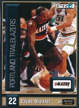 1993-94 Pro Cards French Sports Action Basket #5817 Clyde Drexler Front