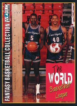 1993-94 Pro Cards French Sports Action Basket #5408 World Basketball League Front