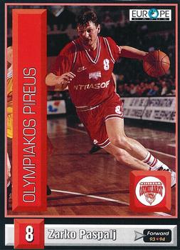 1993-94 Pro Cards French Sports Action Basket #5414 Zarko Paspalj Front