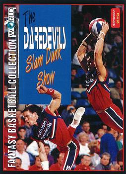 1993-94 Pro Cards French Sports Action Basket #5416 Daredevils Slam Dunk Show Front