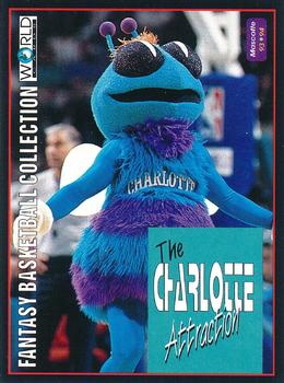 1993-94 Pro Cards French Sports Action Basket #5701 Charlotte Attraction Front