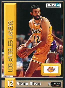 1993-94 Pro Cards French Sports Action Basket #5705 Vlade Divac Front