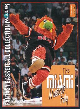 1993-94 Pro Cards French Sports Action Basket #5806 Miami Mascot Folly Front