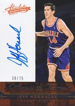 2016-17 Panini Absolute - Marks of Fame #5 Jeff Hornacek Front
