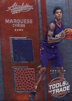 2016-17 Panini Absolute - Tools of the Trade Rookie Materials Dual Relic #4 Marquese Chriss Front