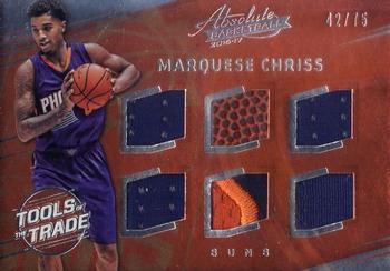2016-17 Panini Absolute - Tools of the Trade Rookie Materials Six Swatch Relic #4 Marquese Chriss Front