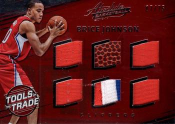 2016-17 Panini Absolute - Tools of the Trade Rookie Materials Six Swatch Relic #13 Brice Johnson Front
