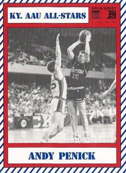 1990 Kentucky AAU Soviets - Perforated #14 Andy Penick Front