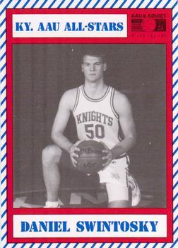 1990 Kentucky AAU Soviets - Perforated #15 Daniel Swintosky Front