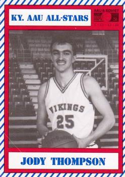 1990 Kentucky AAU Soviets - Perforated #16 Jody Thompson Front
