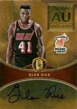 2016-17 Panini Gold Standard - AU Autographs #AU-GR Glen Rice Front