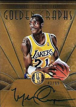 2016-17 Panini Gold Standard - Golden Graphs #GG-MCO Michael Cooper Front