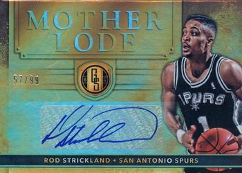 2016-17 Panini Gold Standard - Mother Lode #24 Rod Strickland Front