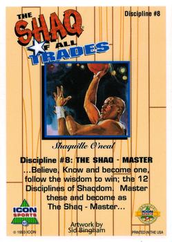 1993 Icon Sports Profiles Shaq of all Trades #8 Shaquille O'Neal Back