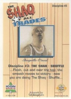 1993 Icon Sports Profiles Shaq of all Trades - Silver #3 Shaquille O'Neal Back