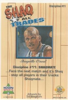 1993 Icon Sports Profiles Shaq of all Trades - Silver #11 Shaquille O'Neal Back