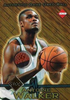 1997 Collector's Edge - Game Ball Gold #1 Antoine Walker Front
