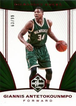 2016-17 Panini Limited - Red Spotlight #45 Giannis Antetokounmpo Front