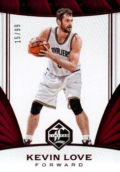 2016-17 Panini Limited - Red Spotlight #78 Kevin Love Front