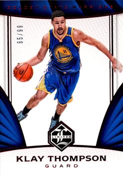 2016-17 Panini Limited - Red Spotlight #100 Klay Thompson Front