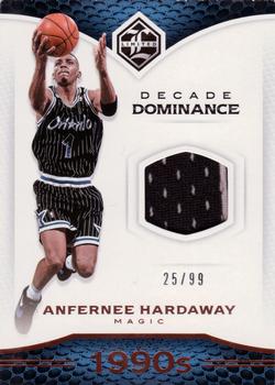 2016-17 Panini Limited - Decade Dominance Materials #19 Anfernee Hardaway Front