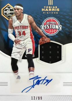 2016-17 Panini Limited - Limited Jersey Signatures #LJS-TH Tobias Harris Front
