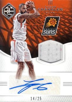 2016-17 Panini Limited - Limited Jersey Signatures Silver Spotlight #LJS-TC Tyson Chandler Front