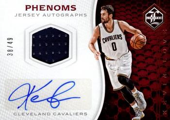 2016-17 Panini Limited - Phenoms Jersey Autographs #PJA-KL Kevin Love Front