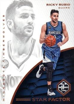 2016-17 Panini Limited - Star Factor #11 Ricky Rubio Front