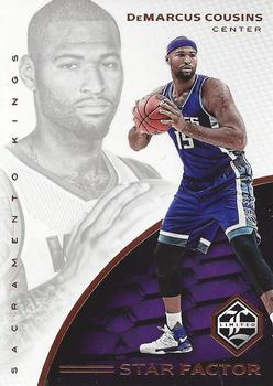 2016-17 Panini Limited - Star Factor #17 DeMarcus Cousins Front