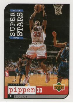 1998-99 Upper Deck Mattel NBA Super Stars Cards #NNO Scottie Pippen Front
