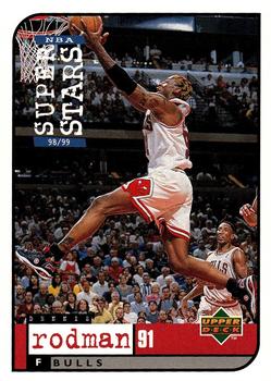 1998-99 Upper Deck Mattel NBA Super Stars Cards #NNO Dennis Rodman Front