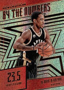 2016-17 Panini Revolution - By the Numbers #9 DeMar DeRozan Front