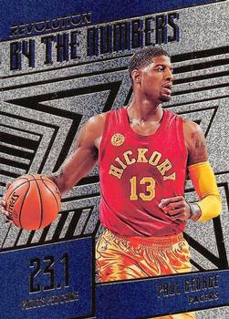 2016-17 Panini Revolution - By the Numbers #10 Paul George Front