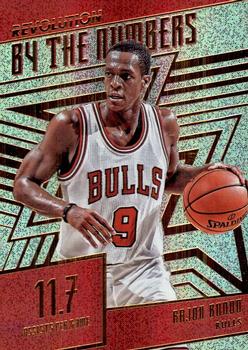 2016-17 Panini Revolution - By the Numbers #11 Rajon Rondo Front