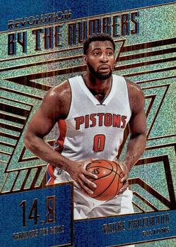 2016-17 Panini Revolution - By the Numbers #16 Andre Drummond Front