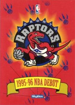 1995-96 SkyBox Expansion Debut #NNO Toronto Raptors Front