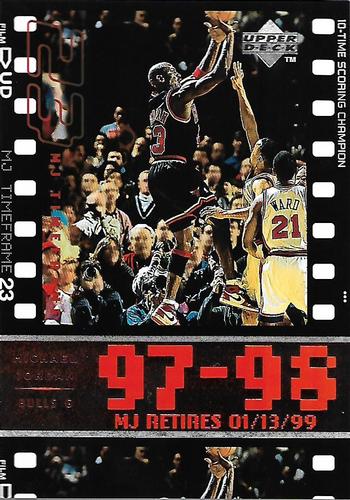 1999 Upper Deck Michael Jordan Retirement Set #13 Michael Jordan Front