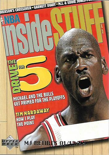 1999 Upper Deck Michael Jordan Retirement Set #C19 Michael Jordan Front