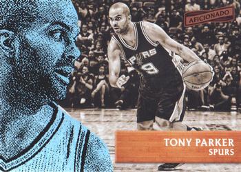 2016-17 Panini Aficionado #34 Tony Parker Front
