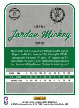 2016-17 Donruss Optic #24 Jordan Mickey Back