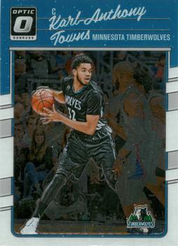 2016-17 Donruss Optic #128 Karl-Anthony Towns Front