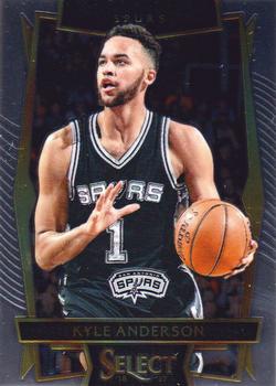 2016-17 Panini Select #15 Kyle Anderson Front