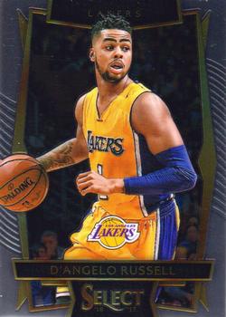 2016-17 Panini Select #61 D’Angelo Russell Front