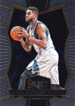 2016-17 Panini Select #125 Karl-Anthony Towns Front
