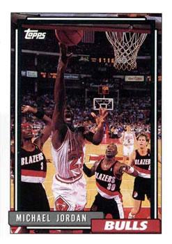 1992-93 Topps Rust-Oleum Chicago Bulls #CB-4 Michael Jordan Front