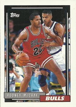 1992-93 Topps Rust-Oleum Chicago Bulls #CB-6 Rodney McCray Front