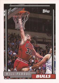 1992-93 Topps Rust-Oleum Chicago Bulls #CB-9 Will Perdue Front